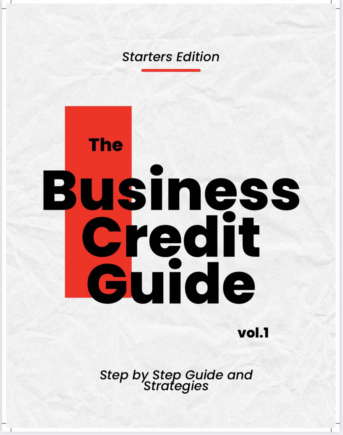 The Business Credit Guide
